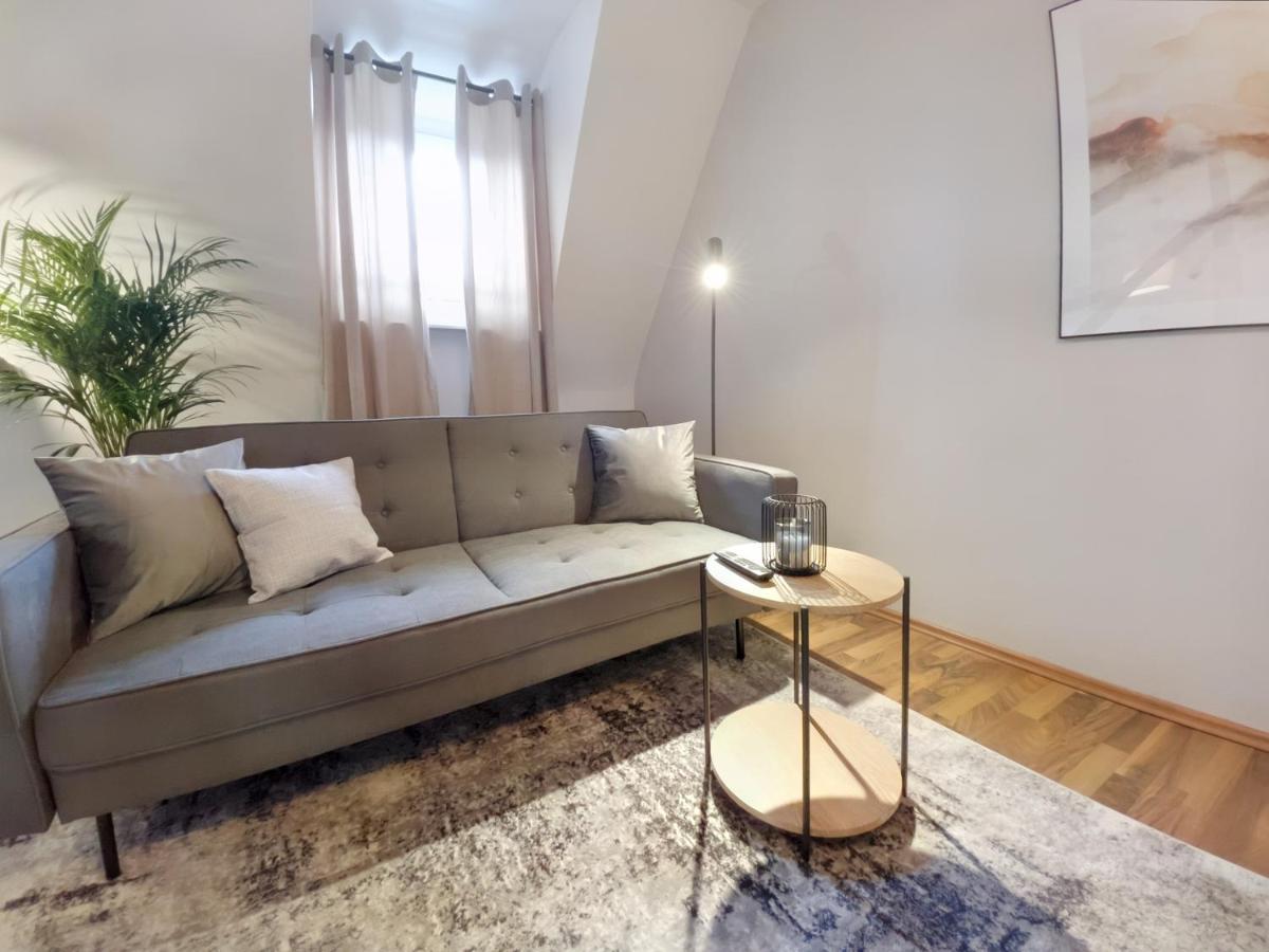 Milpau Recklinghausen1 - Modernes Und Zentrales Premium-Apartment Mit Queensize-Bett, Netflix, Nespresso, Smart-Tv Und Privatparkplatz Eksteriør bilde